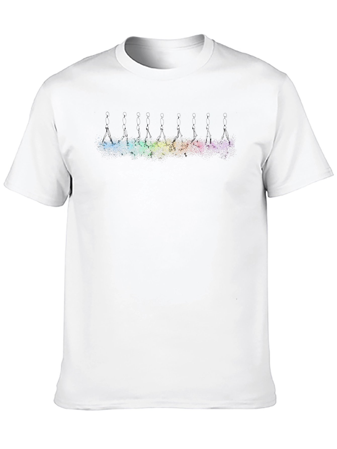 Nebula Spectrum Tee - Black Cotton Blend