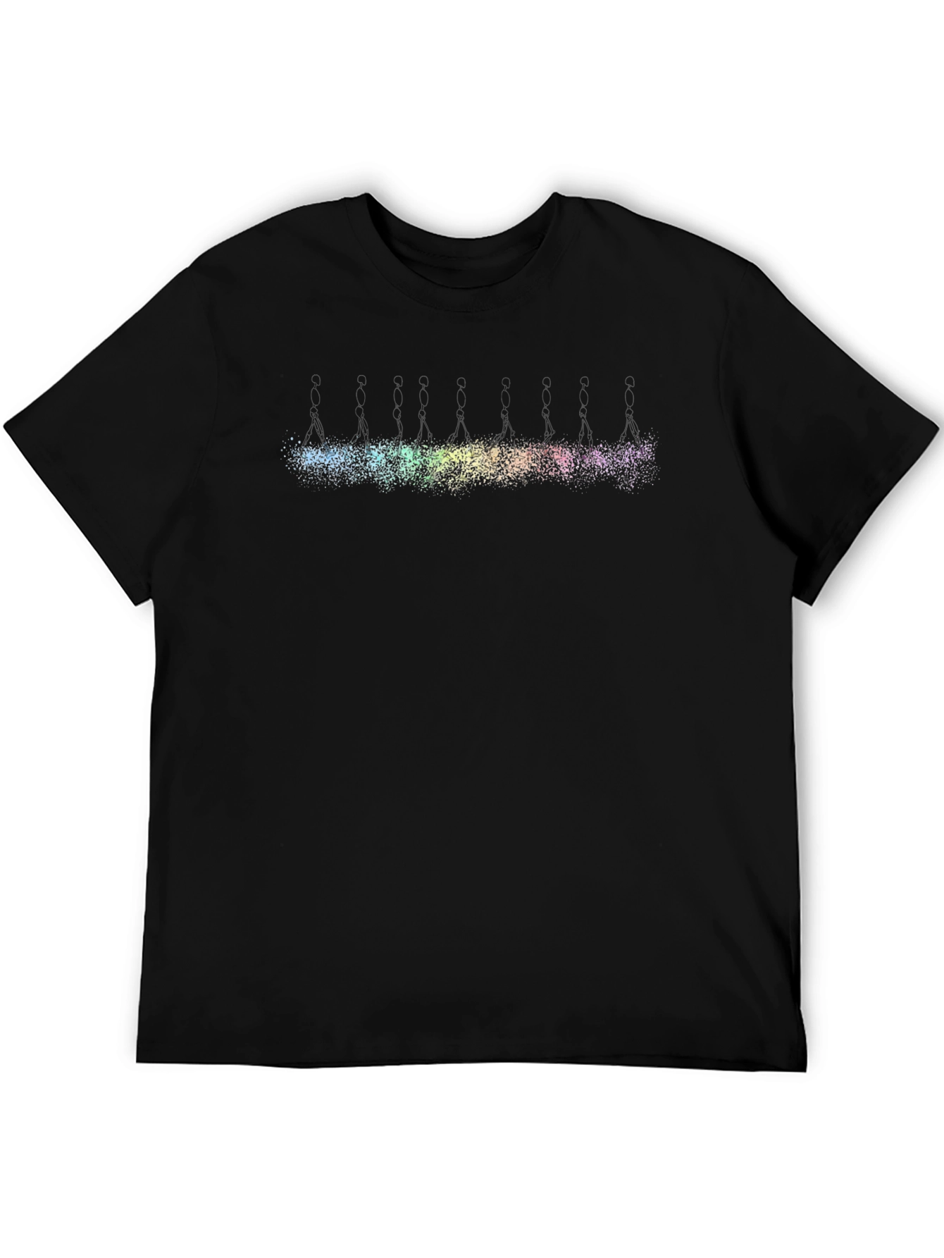 Nebula Spectrum Tee - Black Cotton Blend