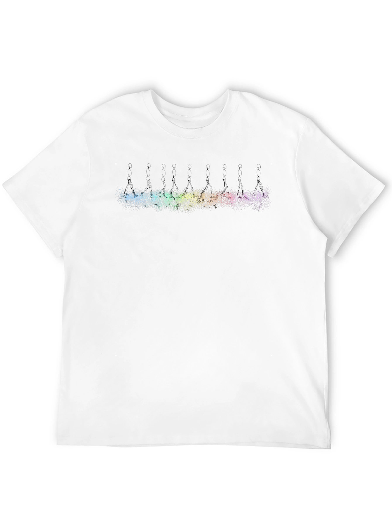 Nebula Spectrum Tee - Black Cotton Blend