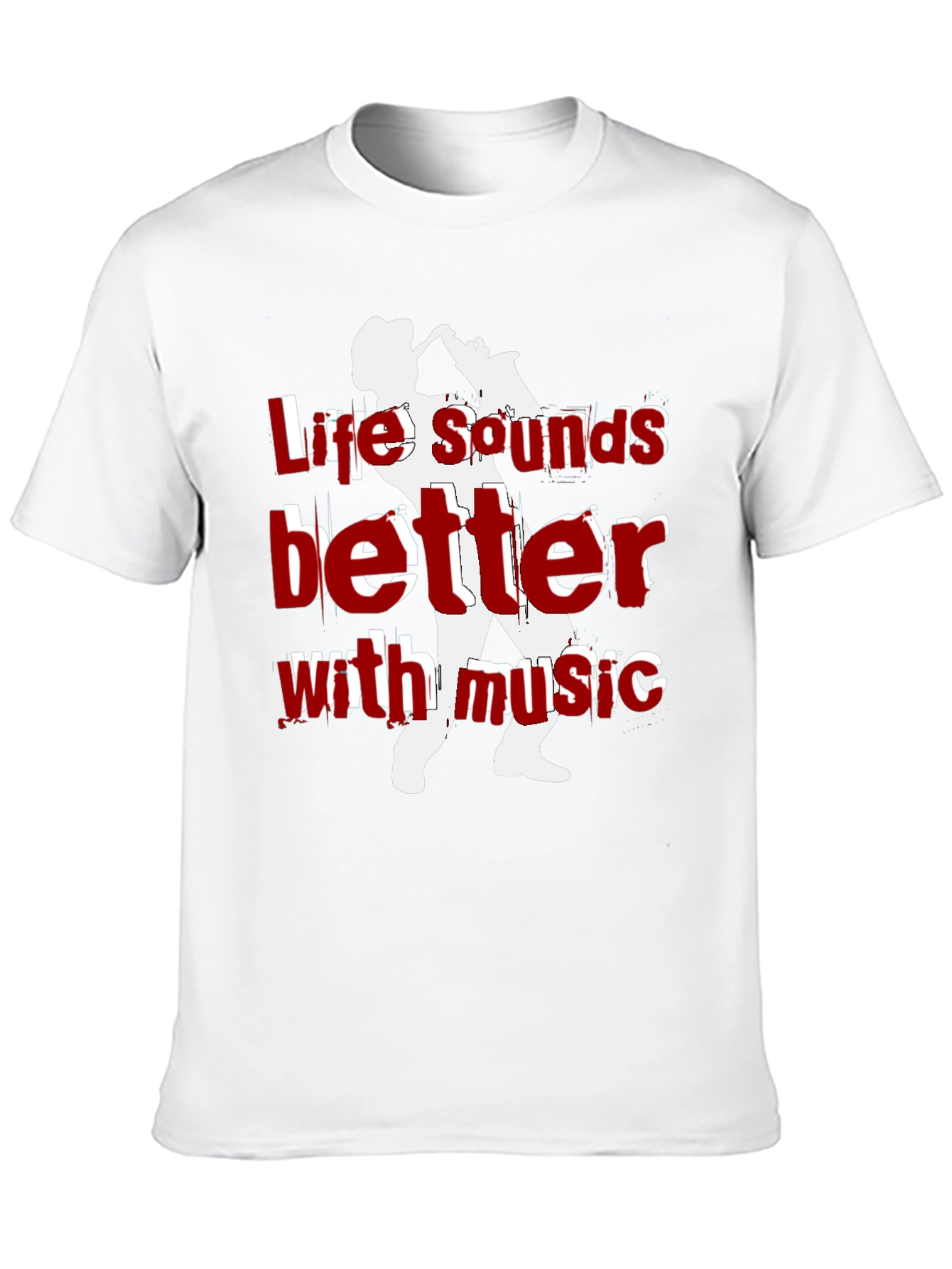 Life Sounds Better Music T-Shirt