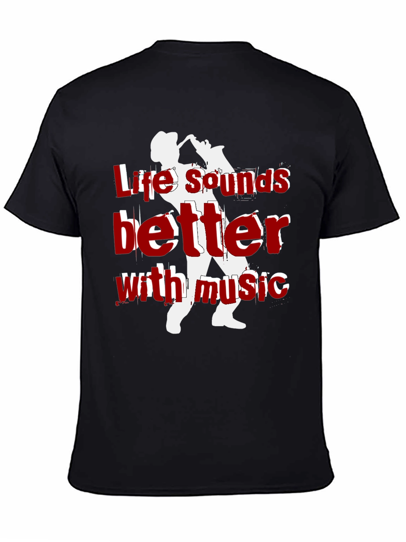 Life Sounds Better Music T-Shirt