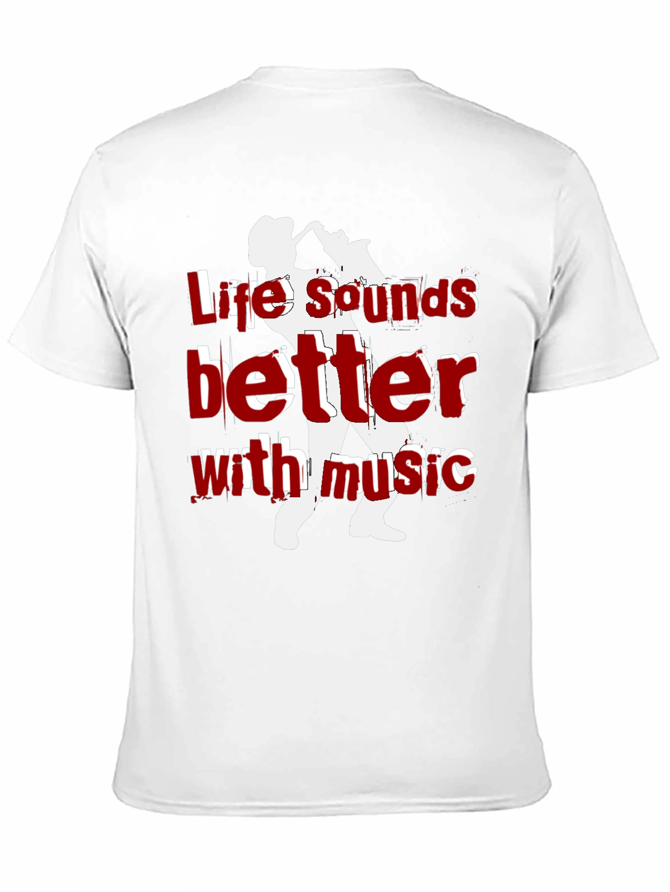 Life Sounds Better Music T-Shirt