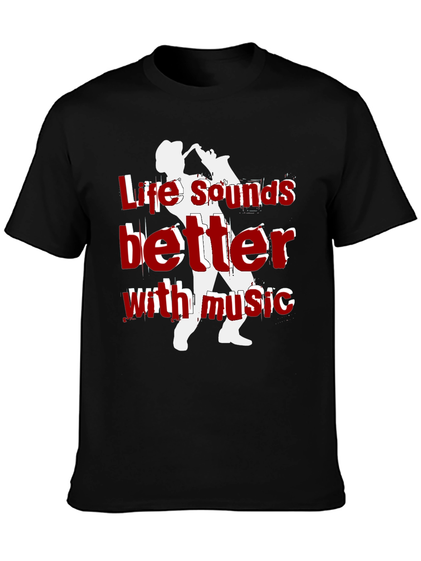 Life Sounds Better Music T-Shirt