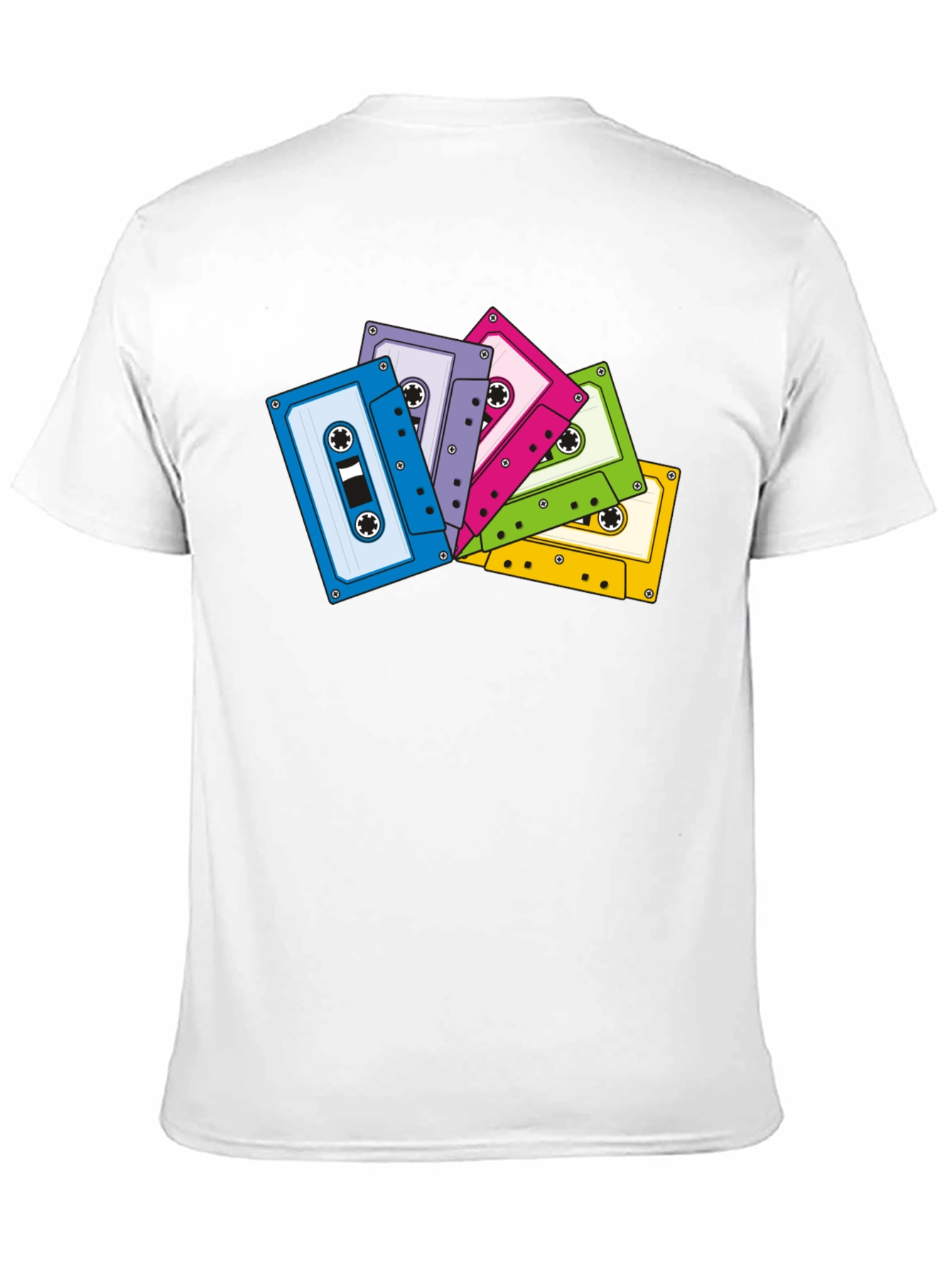 Retro Cassette Tape Graphic T-Shirt