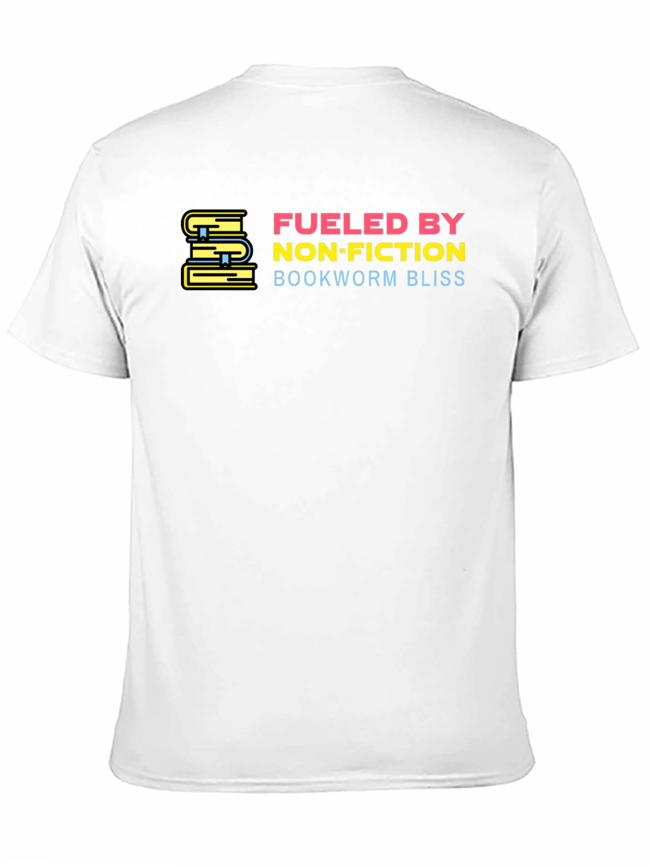 Fueled by Non-Fiction Black T-Shirt