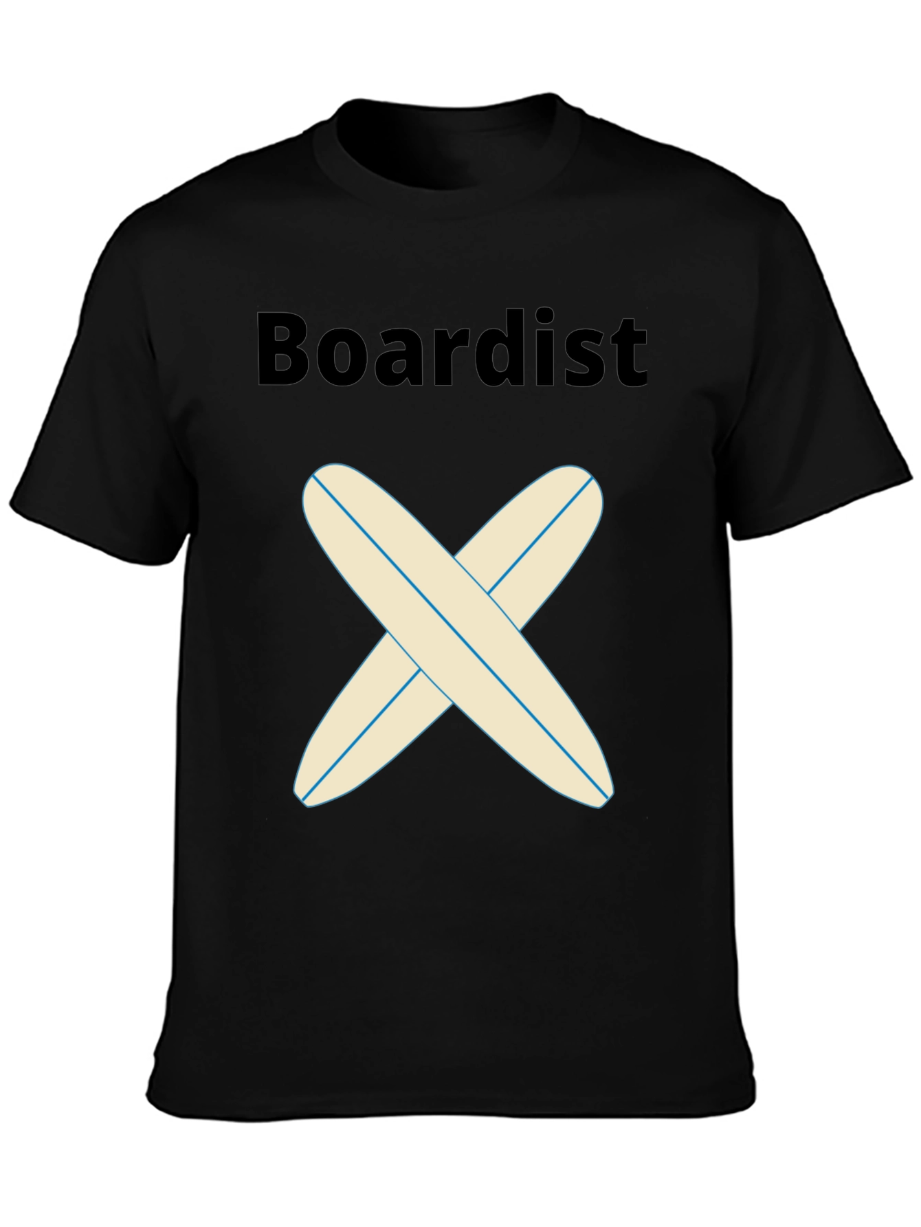 Boardist Surf T-Shirt - Black