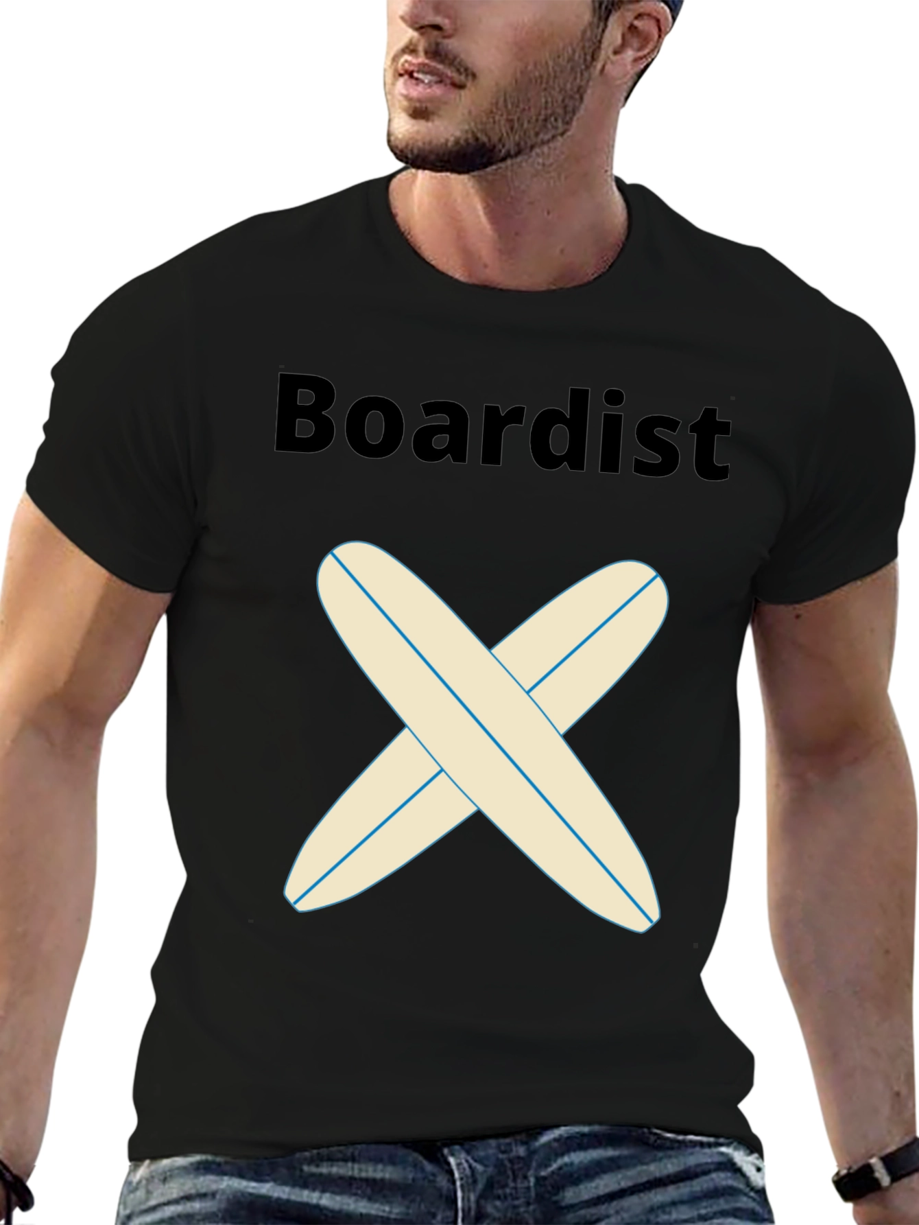Boardist Surf T-Shirt - Black