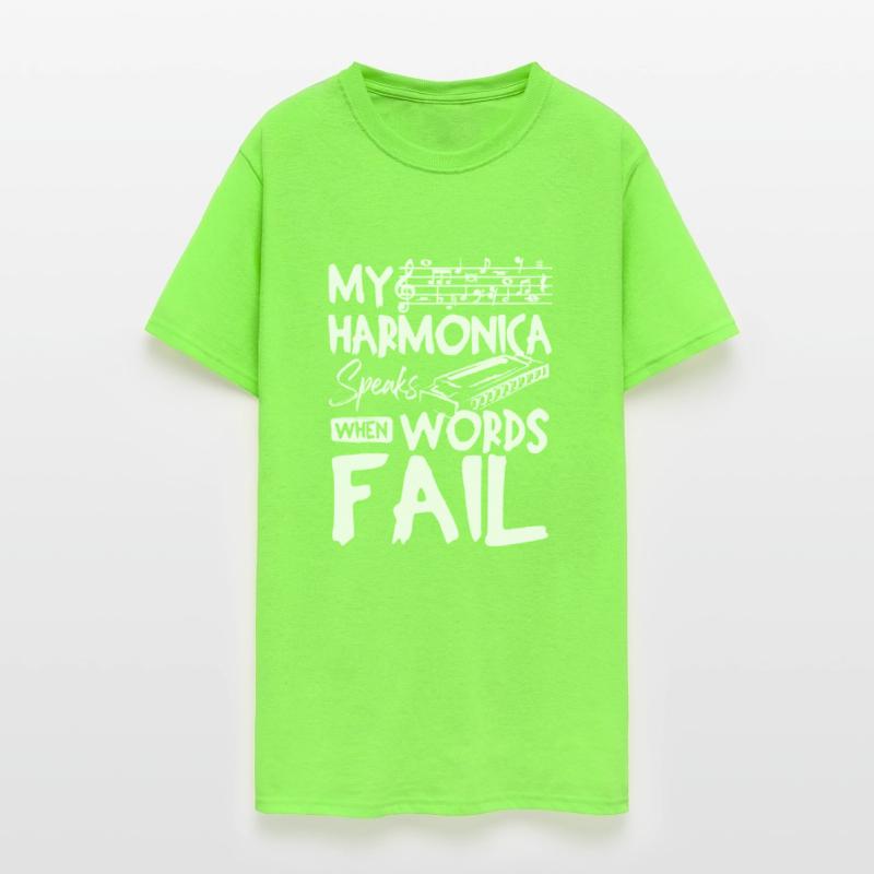 My harmonica speaks when words fail