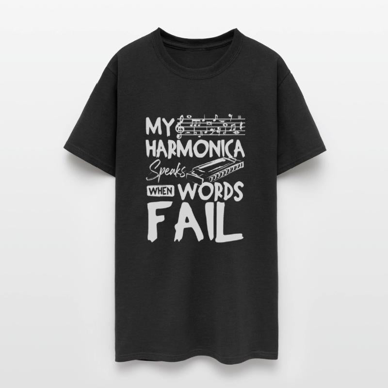 My harmonica speaks when words fail