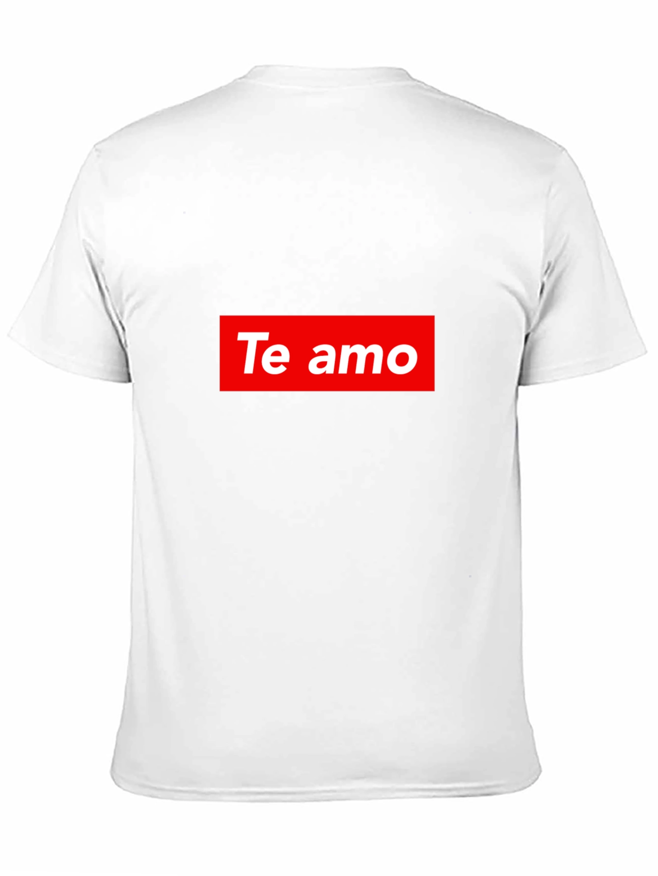 Te Amo Graphic Tee - Mens Black T-Shirt
