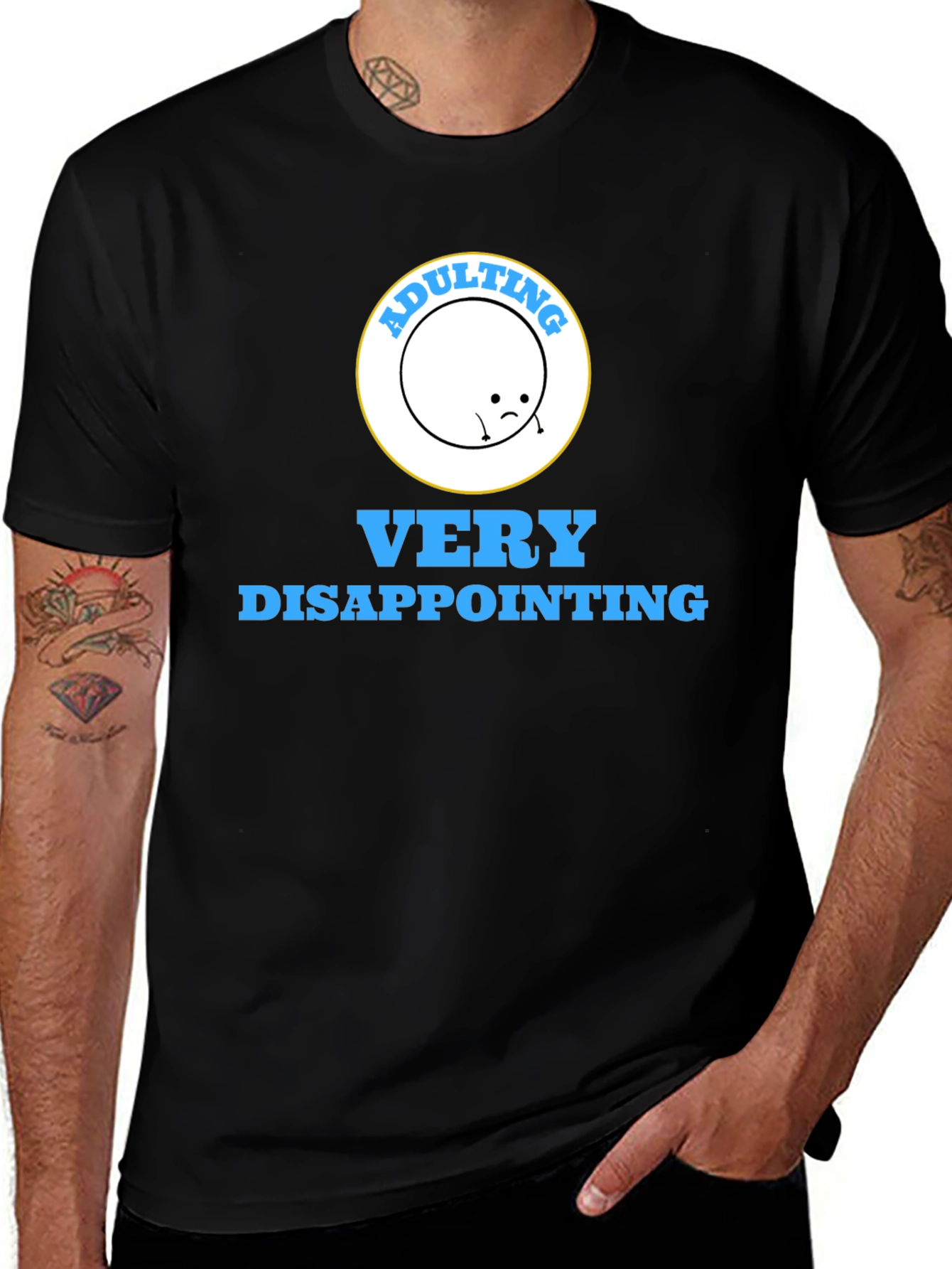 Adulting Disappointing Graphic Tee