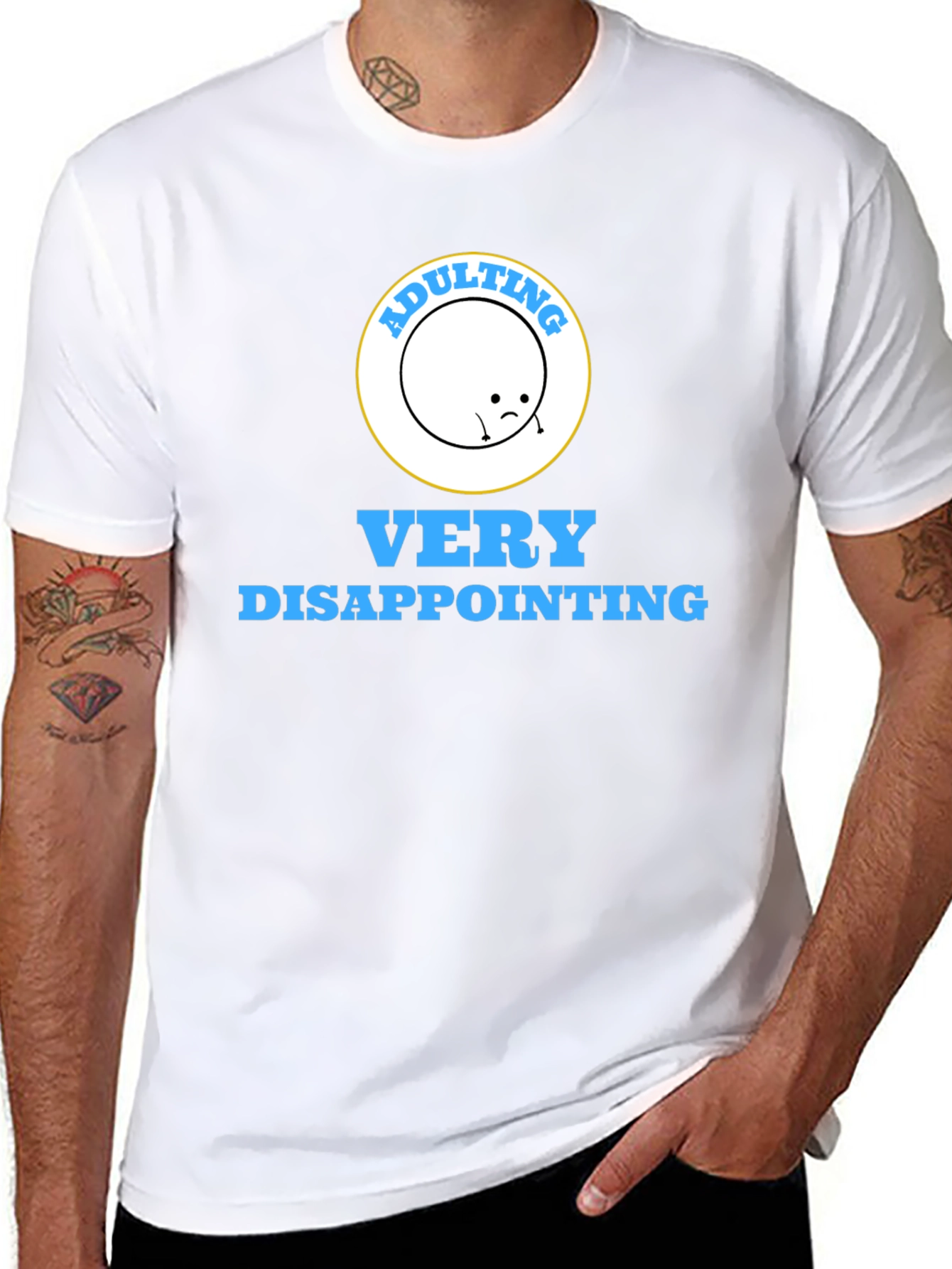 Adulting Disappointing Graphic Tee
