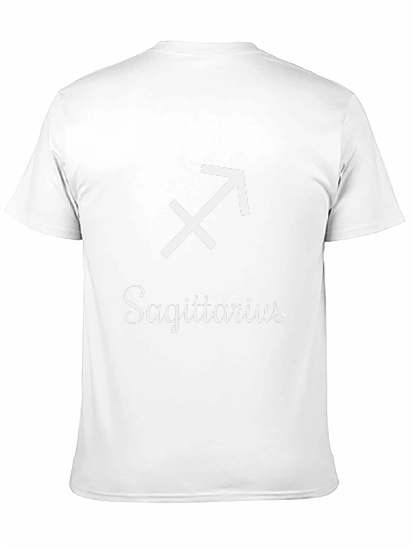 Sagittarius Zodiac Sign Black T-Shirt