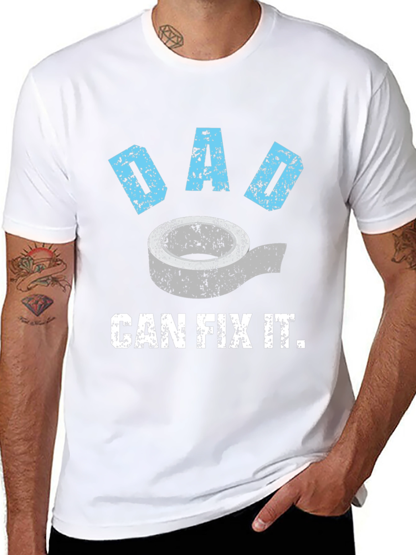 Dad Can Fix It Funny T-Shirt