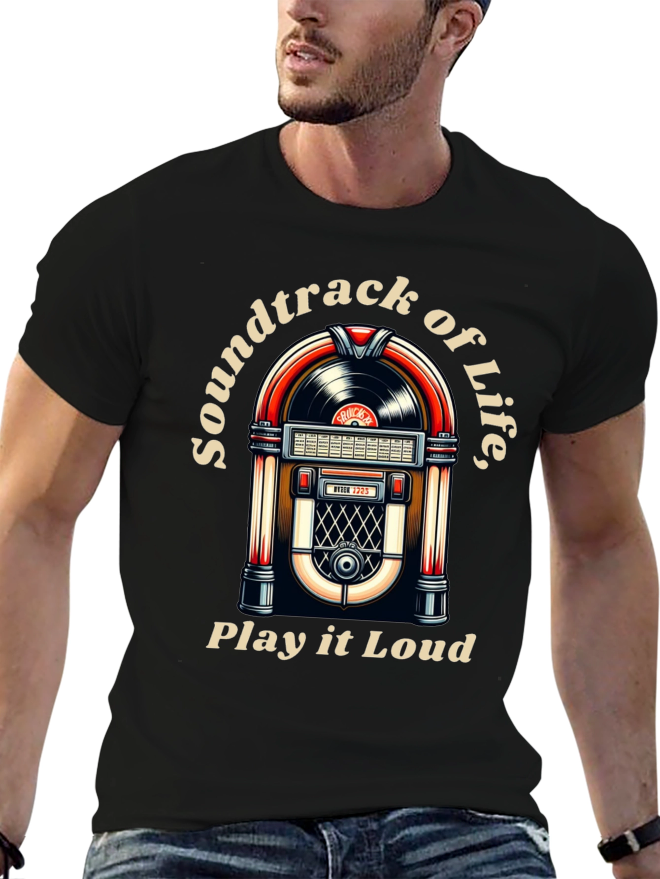 Soundtrack of Life Jukebox Graphic Tee