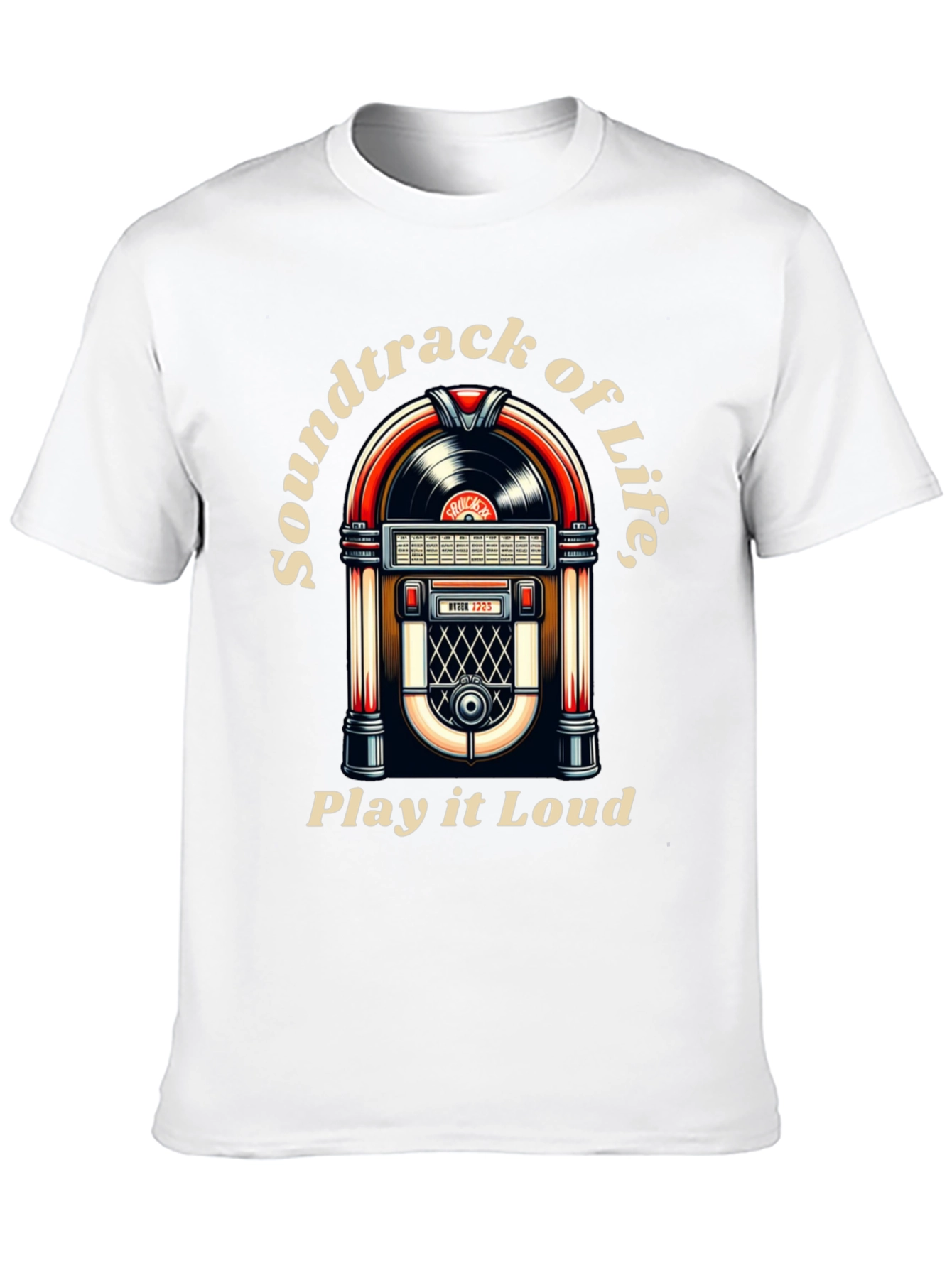 Soundtrack of Life Jukebox Graphic Tee