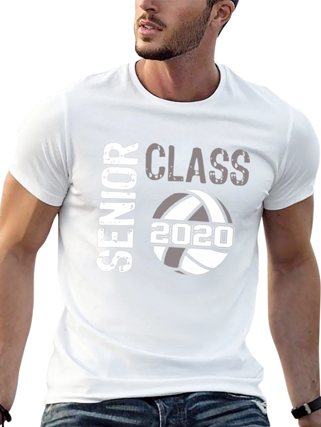 Senior Class of 2020 Volleyball Graphic Tee