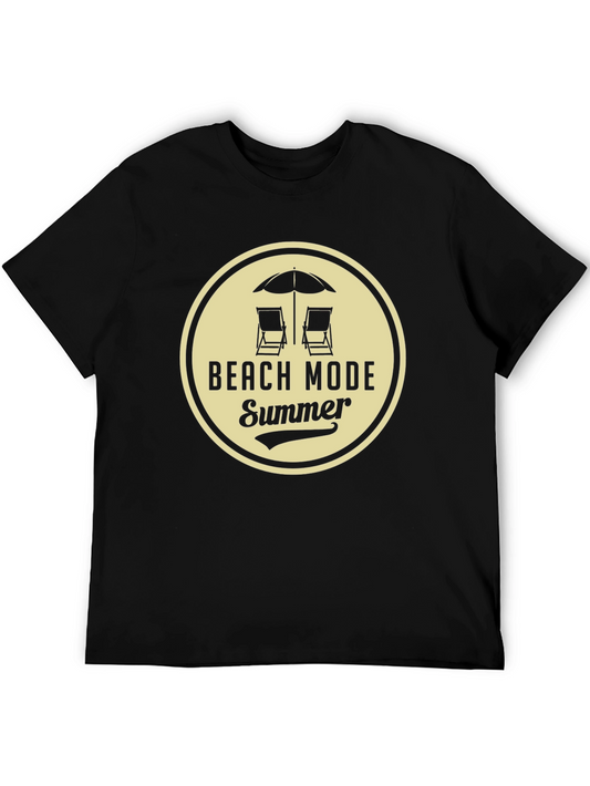 Beach Mode Summer Graphic T-Shirt