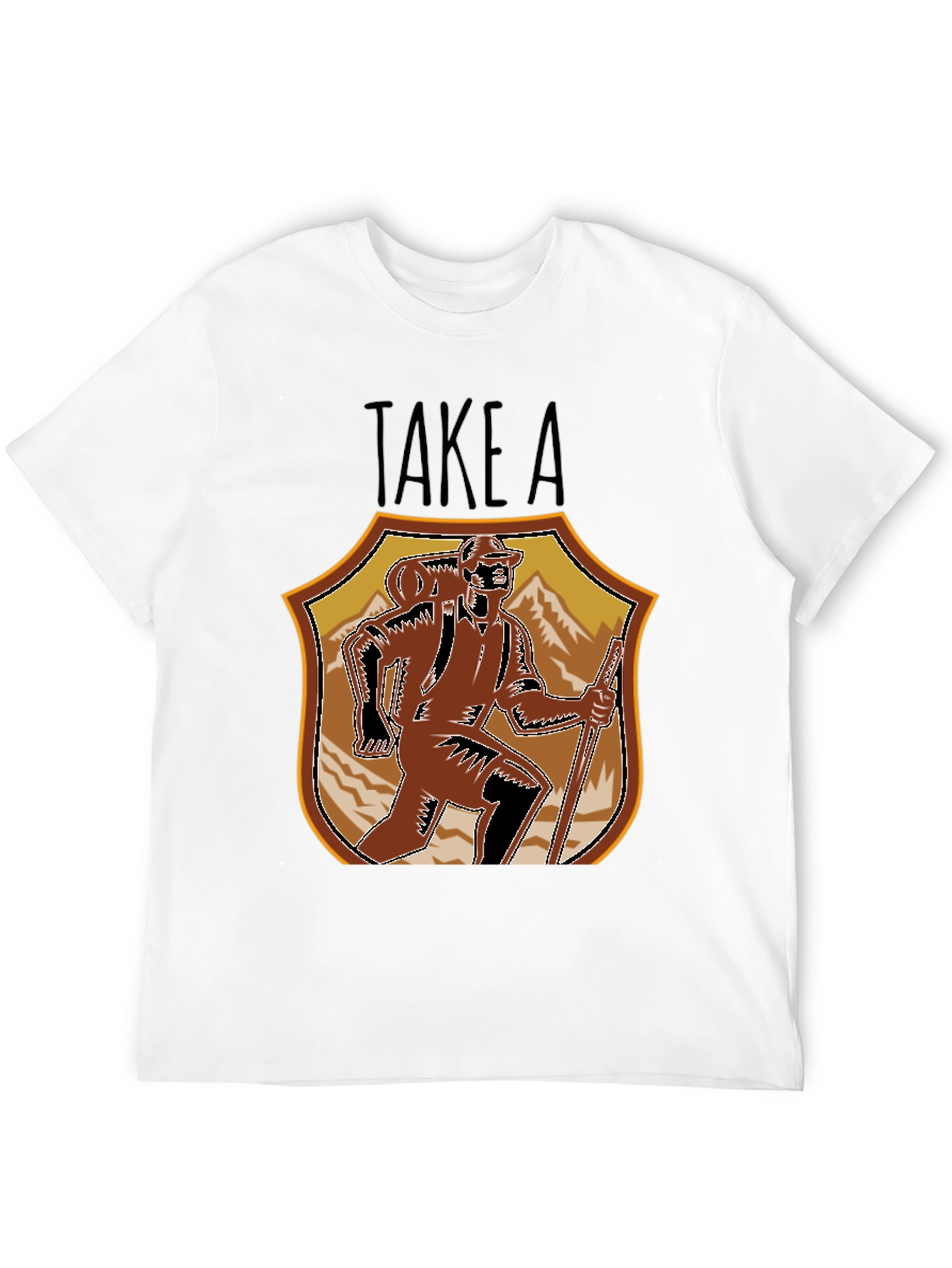 Take A Hike Graphic T-Shirt: Outdoor Adventure