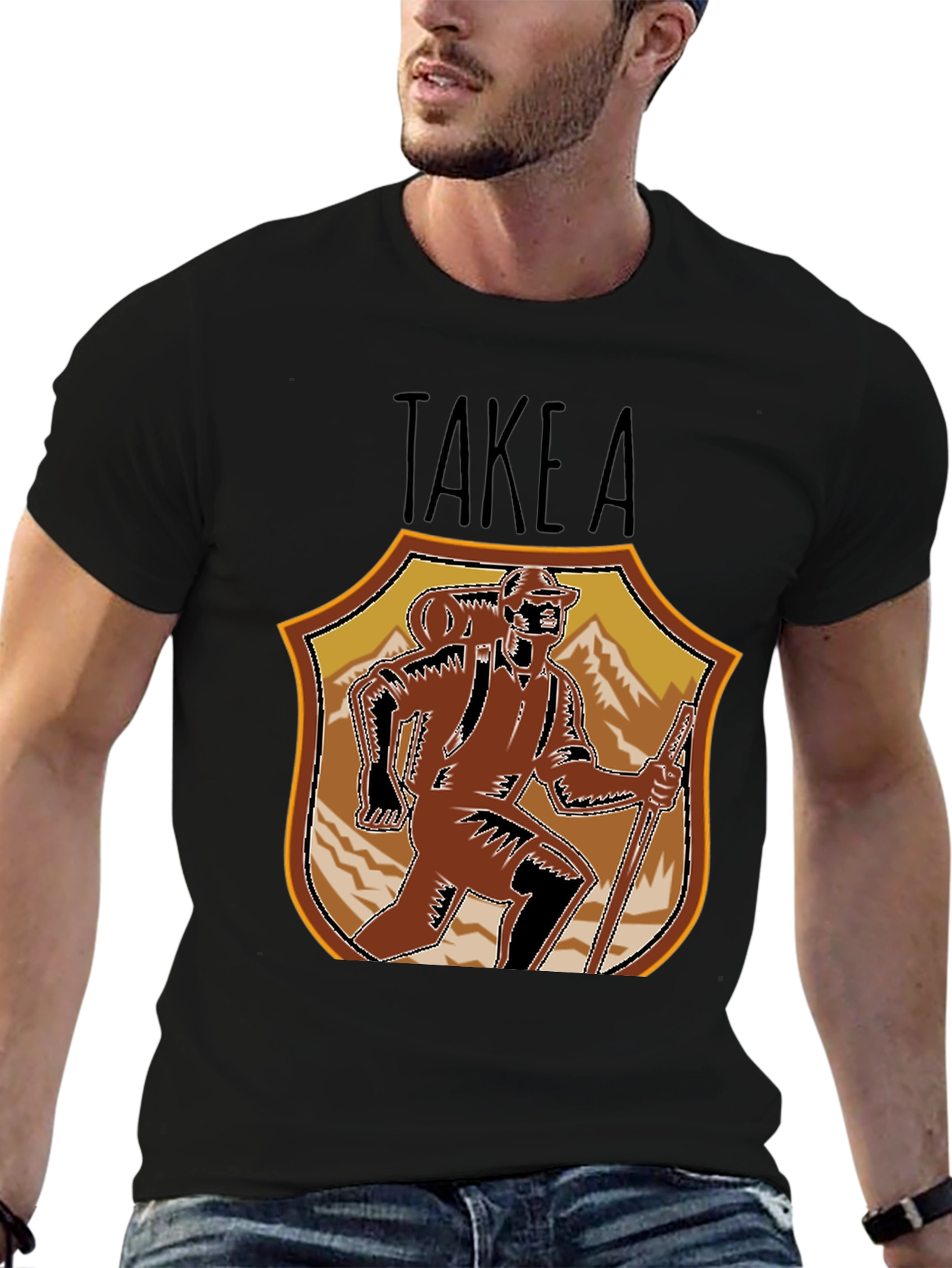 Take A Hike Graphic T-Shirt: Outdoor Adventure