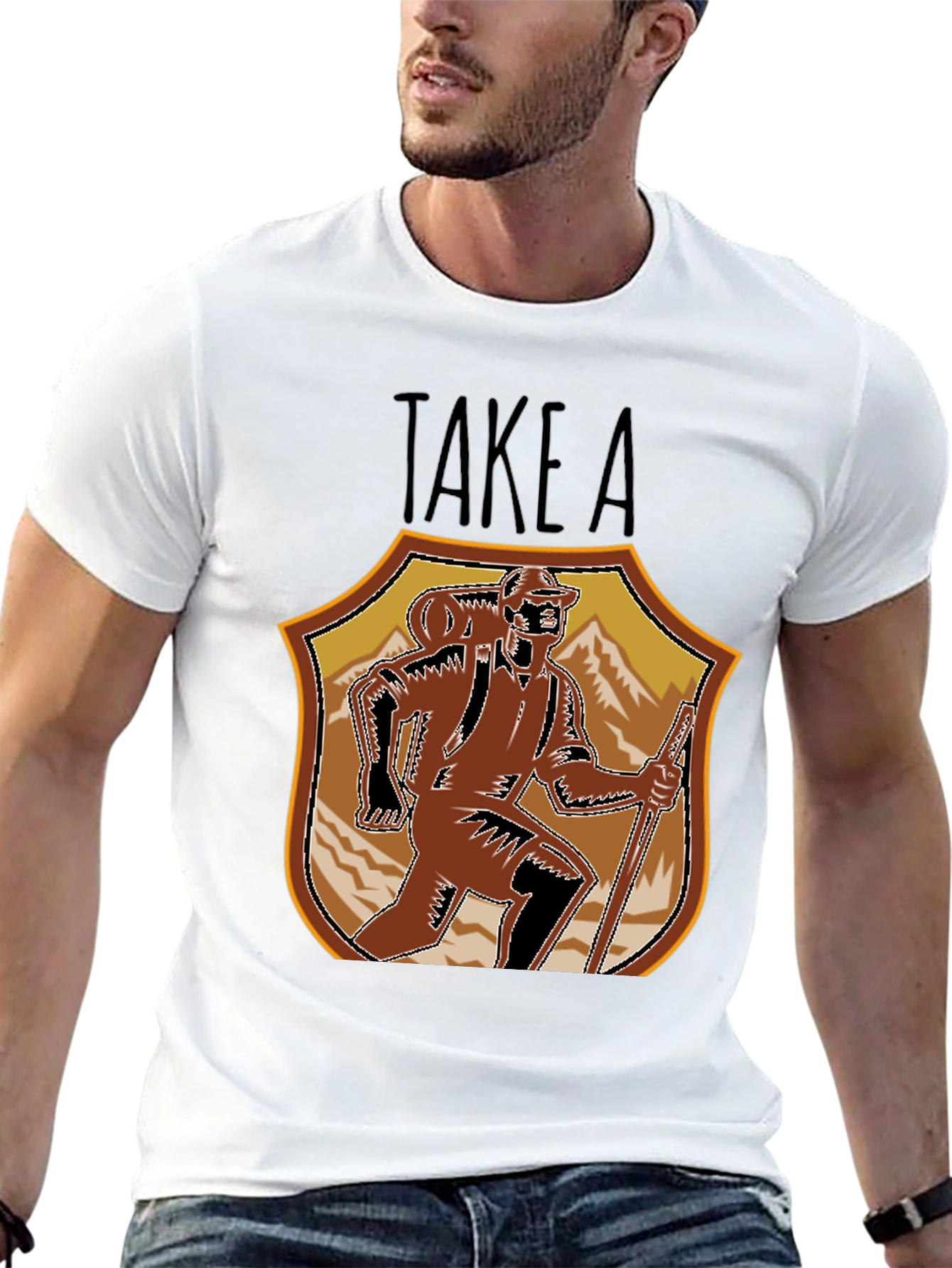 Take A Hike Graphic T-Shirt: Outdoor Adventure