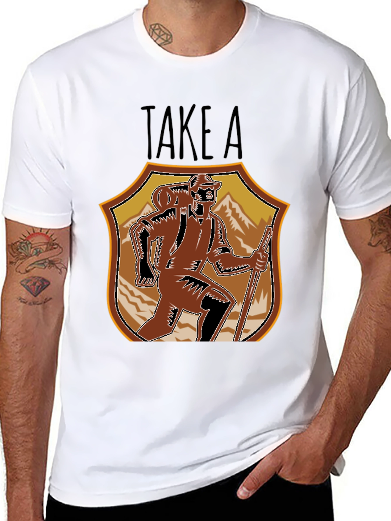 Take A Hike Graphic T-Shirt: Outdoor Adventure