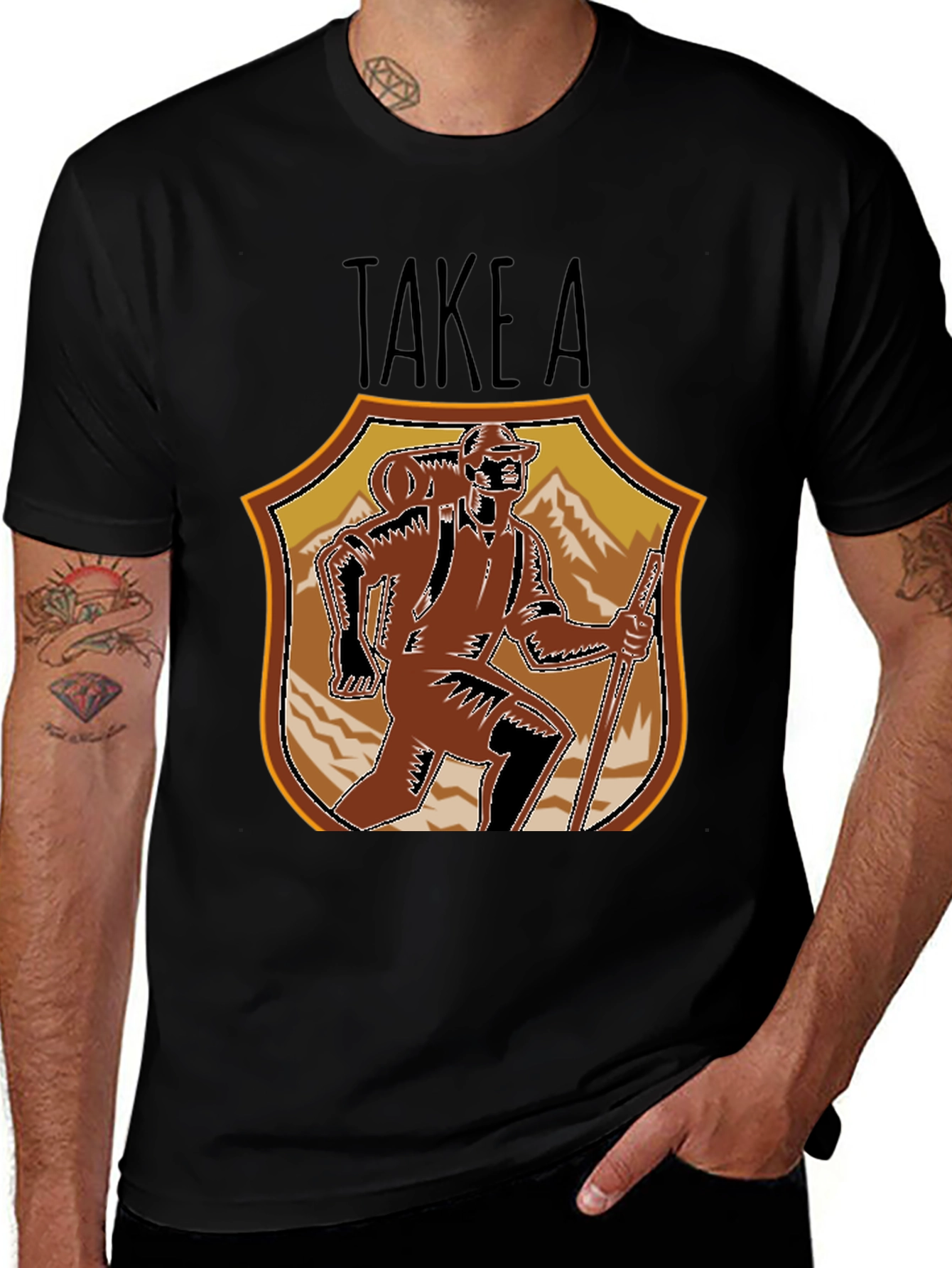 Take A Hike Graphic T-Shirt: Outdoor Adventure
