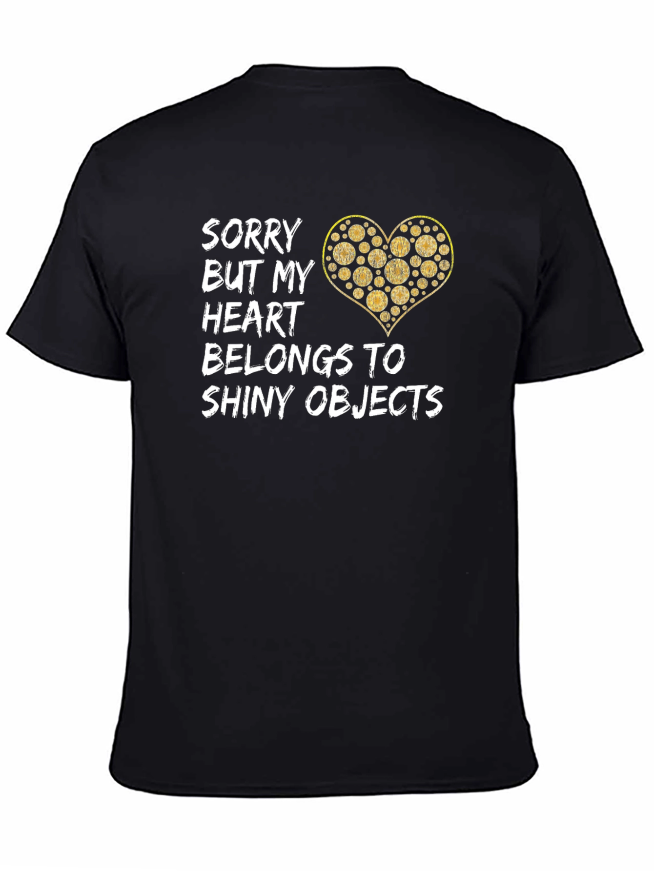 Shiny Objects Heart Graphic Tee