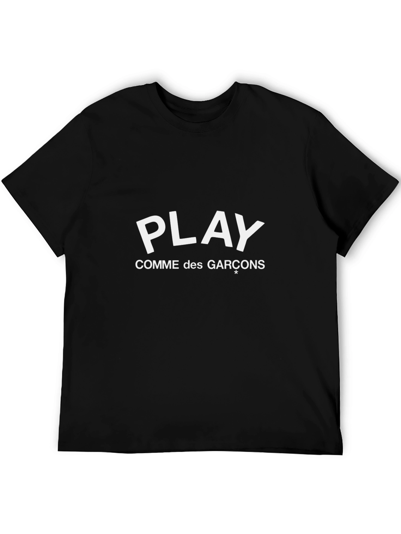 PLAY Comme des Garcons Black Graphic Tee