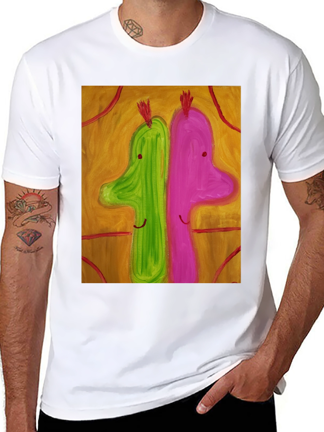 Abstract Art Graphic Tee