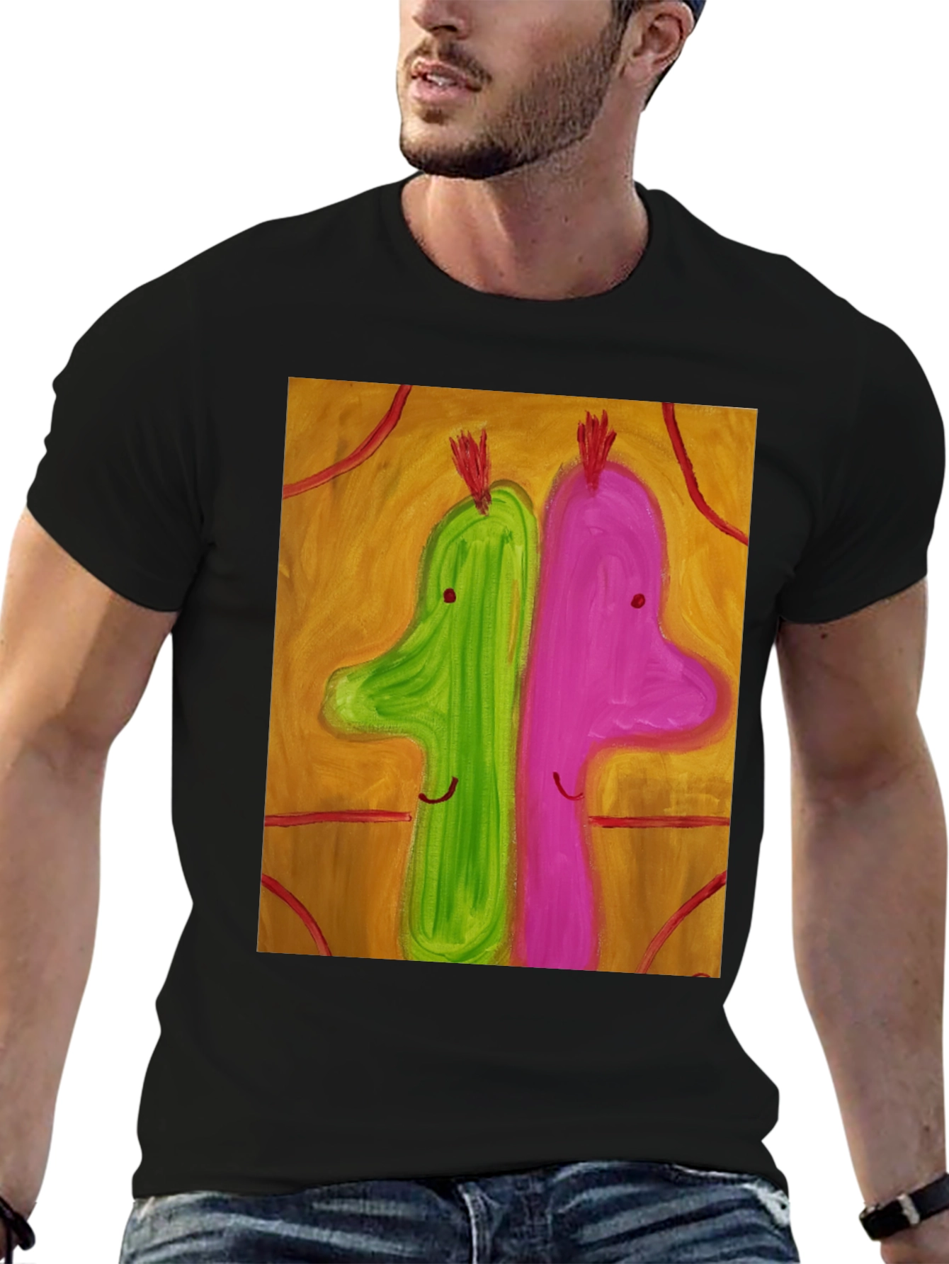 Abstract Art Graphic Tee