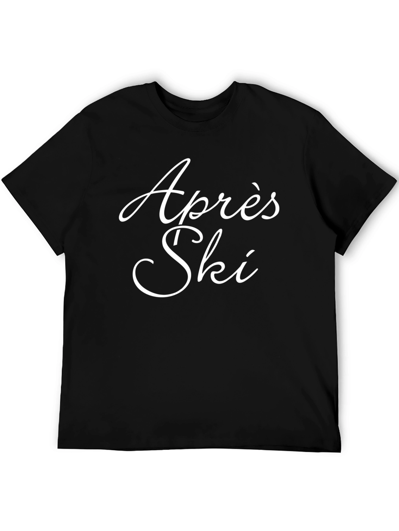 Apres Ski Graphic T-Shirt - Black