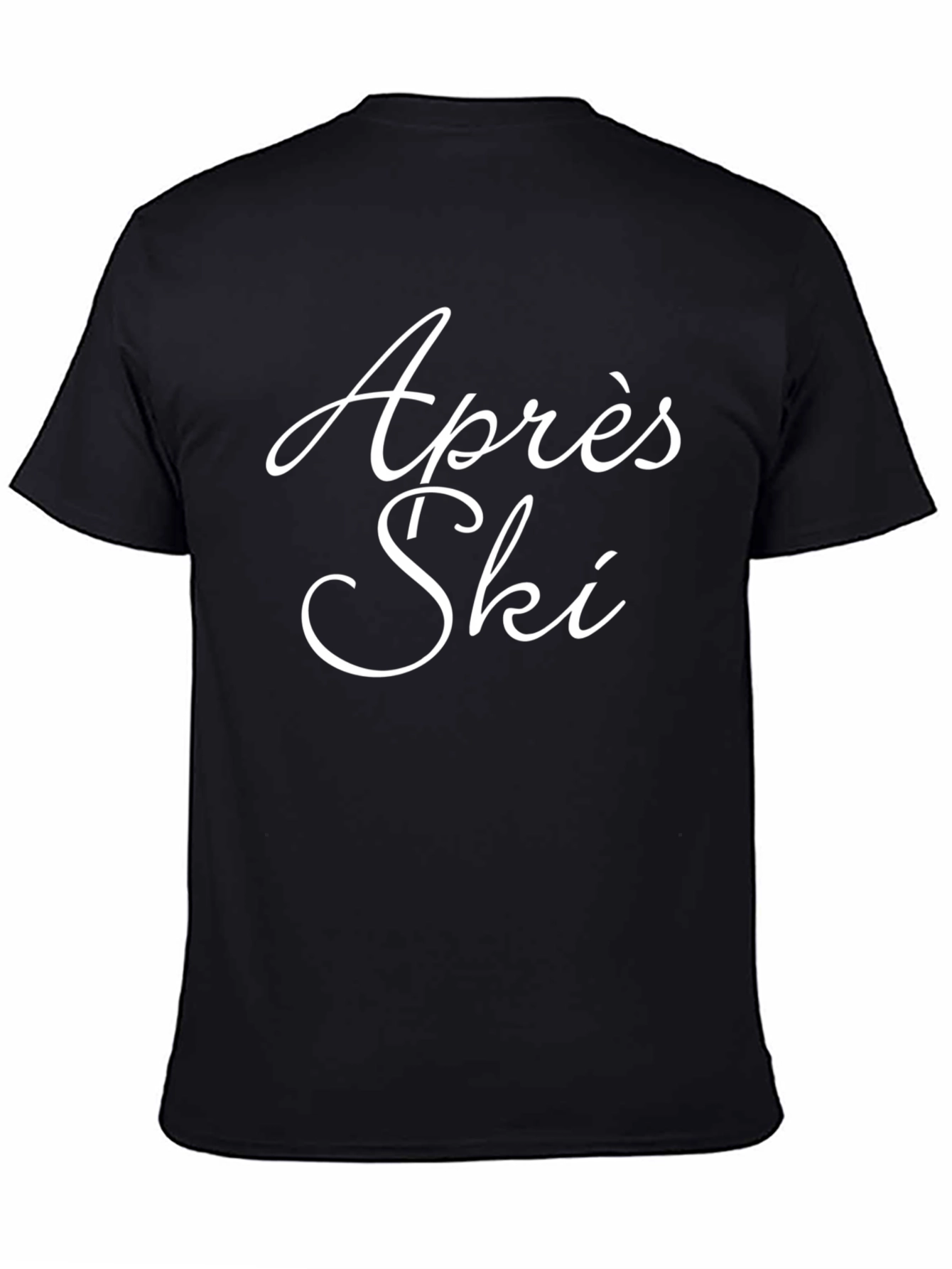 Apres Ski Graphic T-Shirt - Black