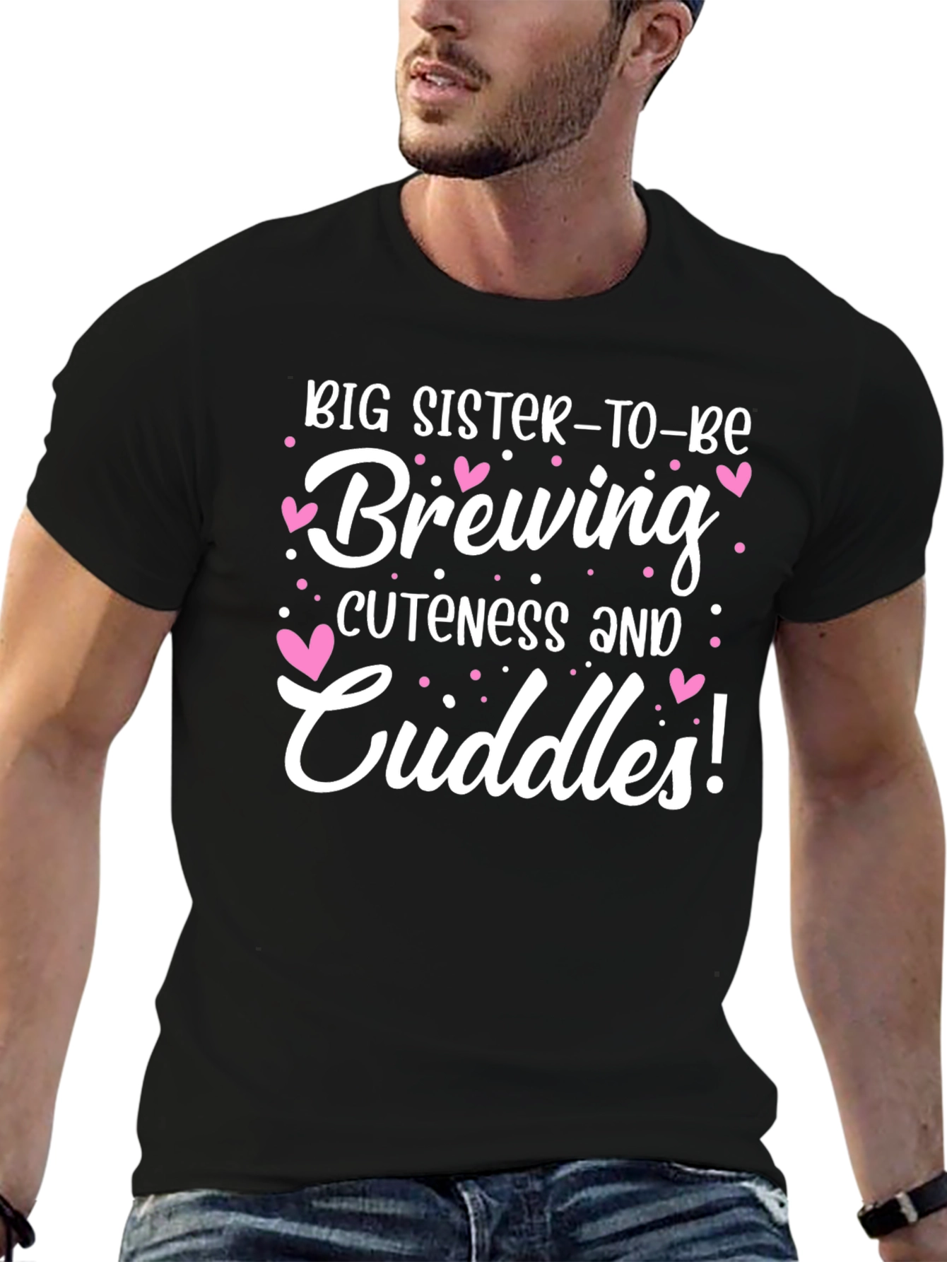Big Sister-to-Be Pregnancy Announcement T-Shirt