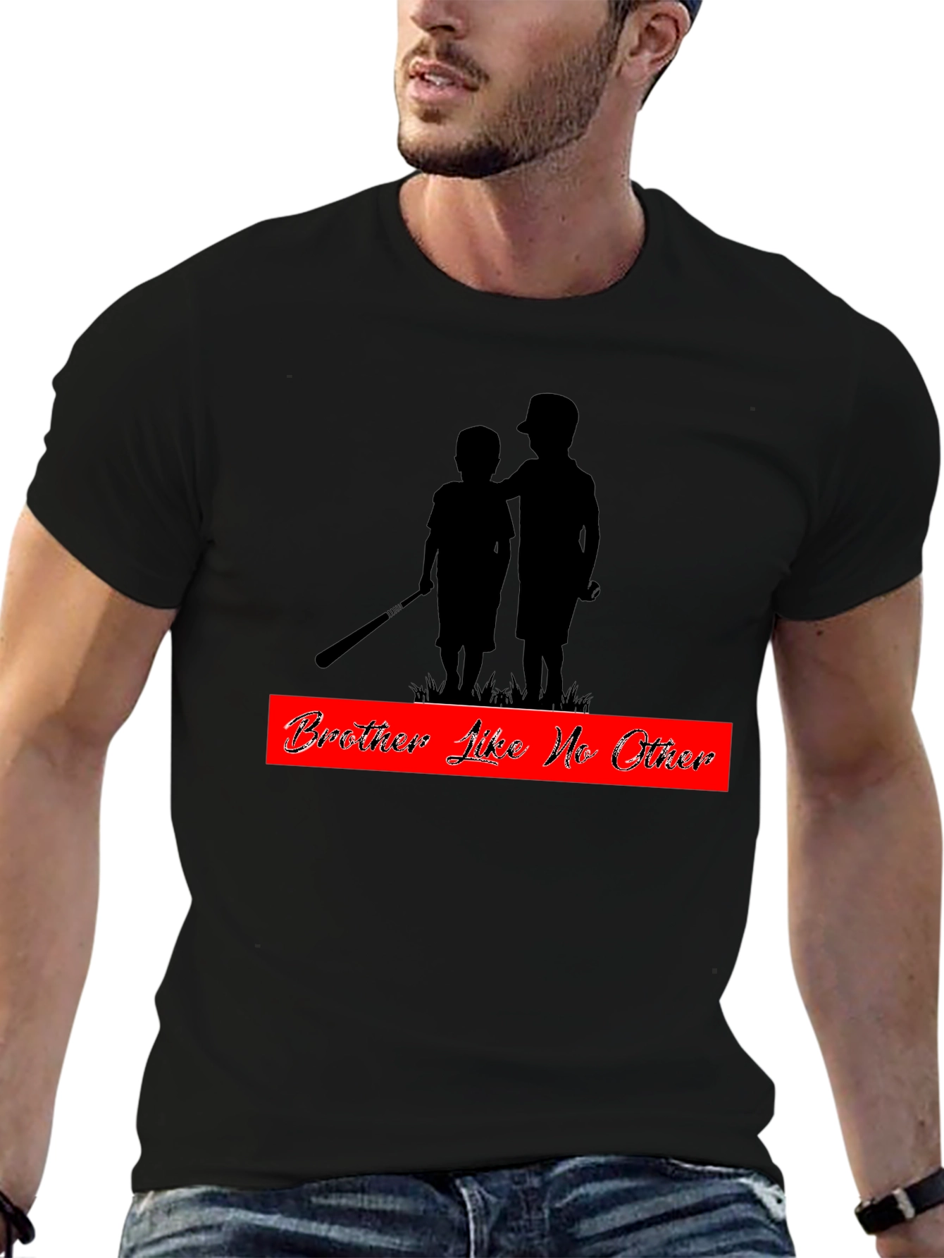 Brother Like No Other Black T-Shirt