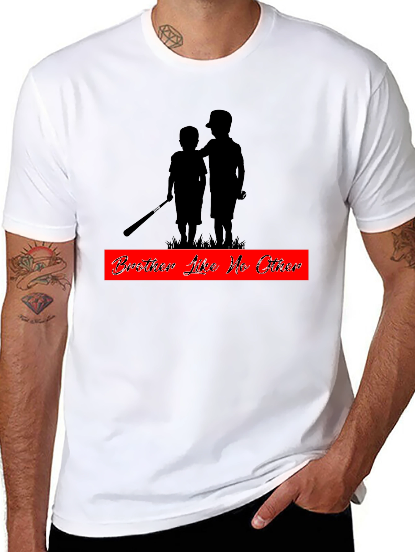 Brother Like No Other Black T-Shirt
