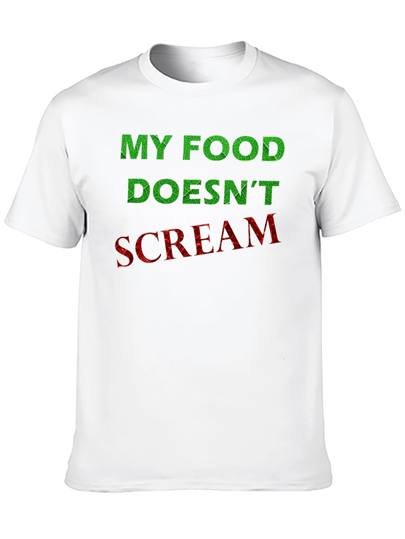 My Food Doesnt Scream Vegan T-Shirt