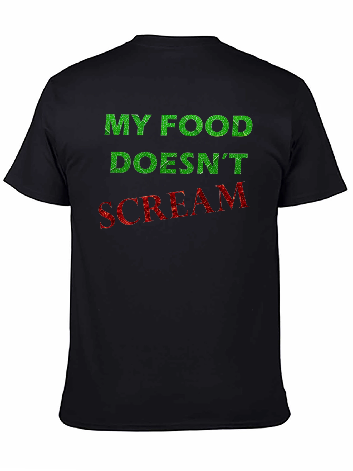 My Food Doesnt Scream Vegan T-Shirt