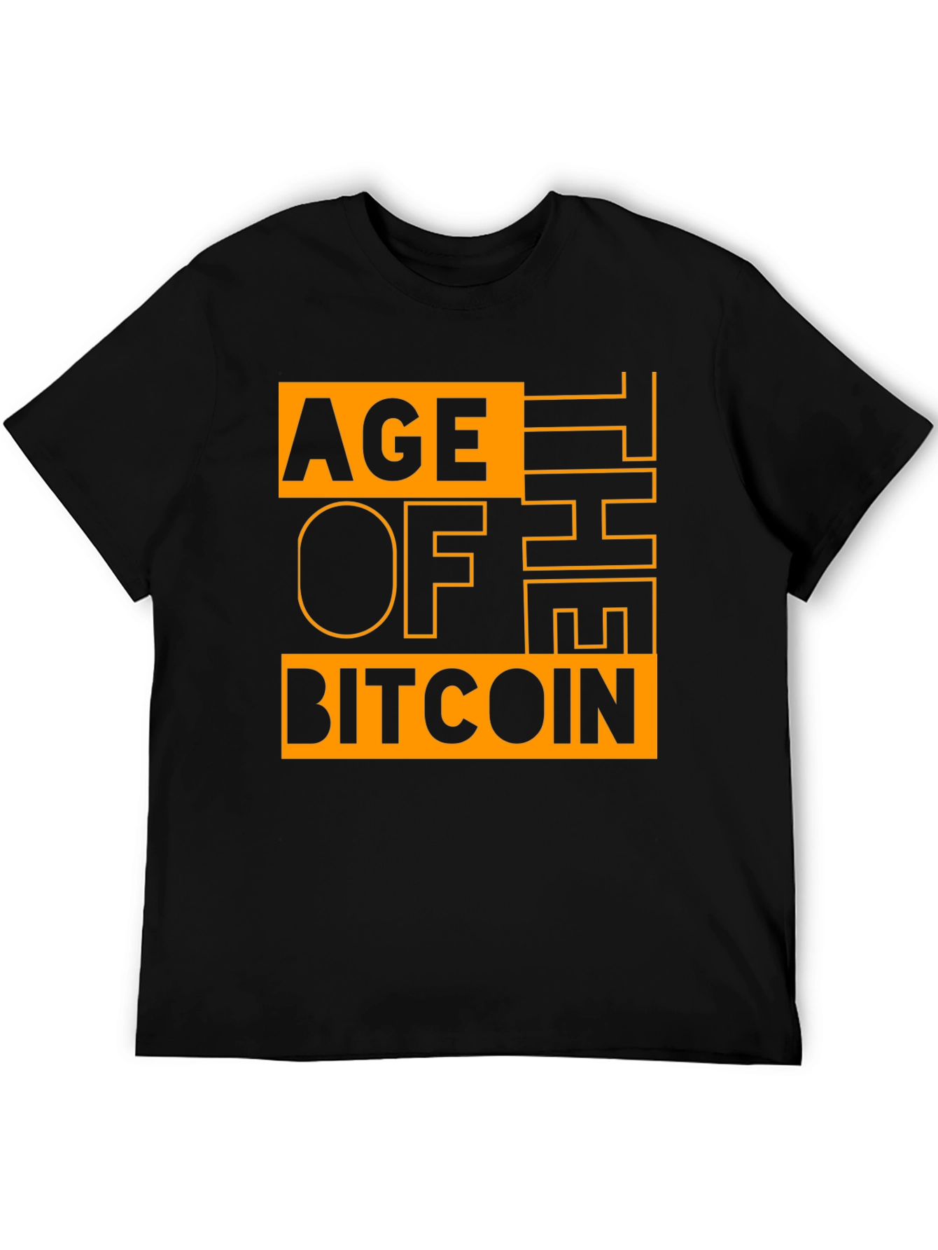 Age of Bitcoin Graphic Print T-Shirt