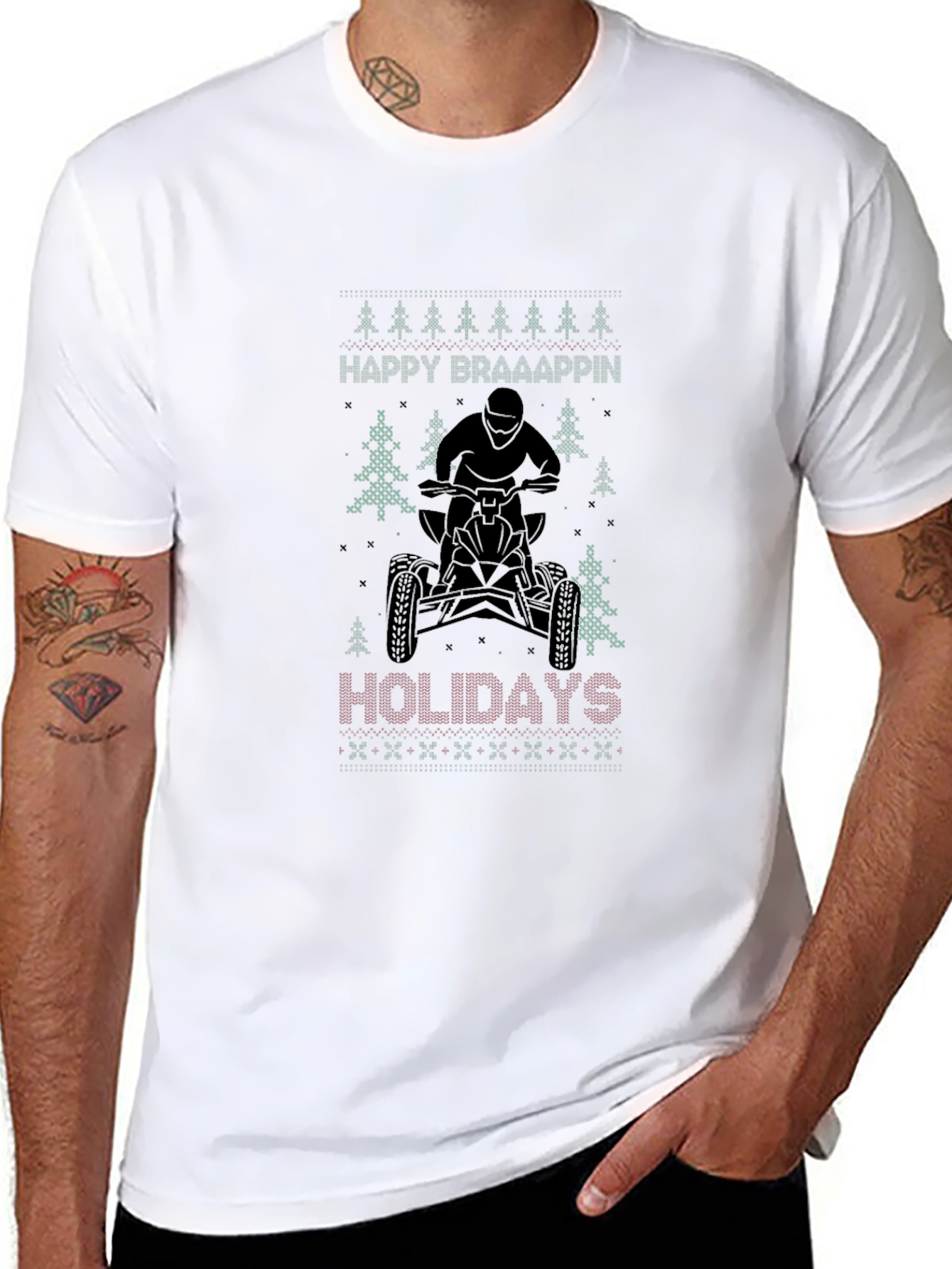 Happy Braaapin Holidays Graphic Tee