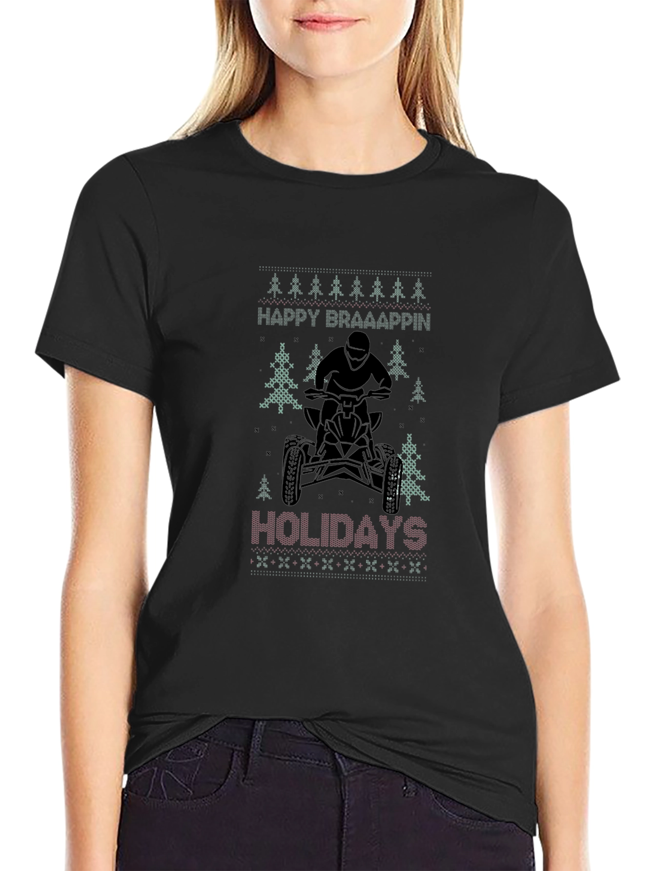 Happy Braaapin Holidays Graphic Tee