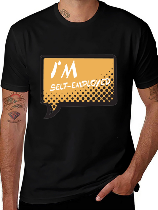 Im Self Employed Black T-Shirt