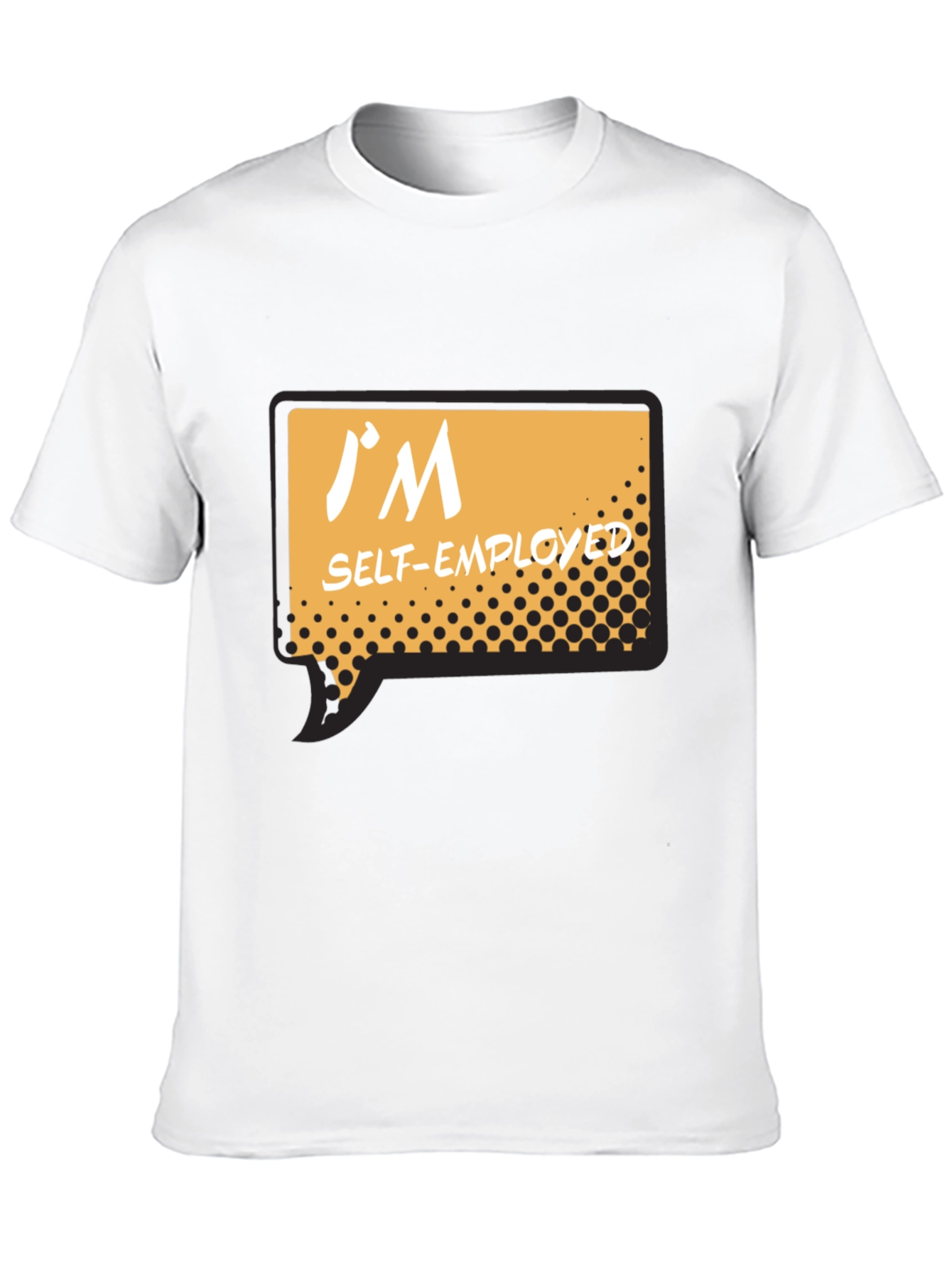 Im Self Employed Black T-Shirt