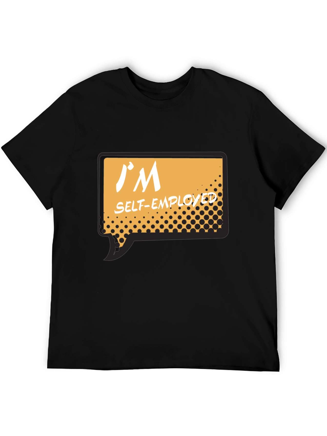 Im Self Employed Black T-Shirt