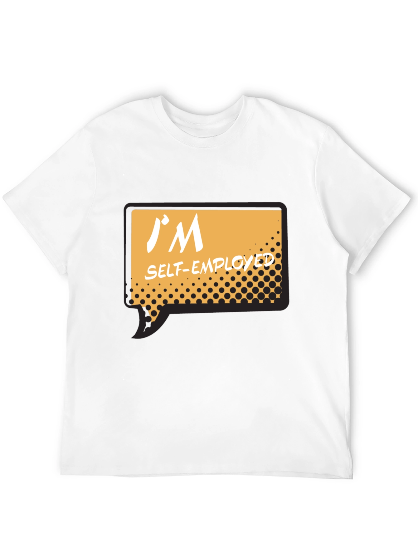 Im Self Employed Black T-Shirt