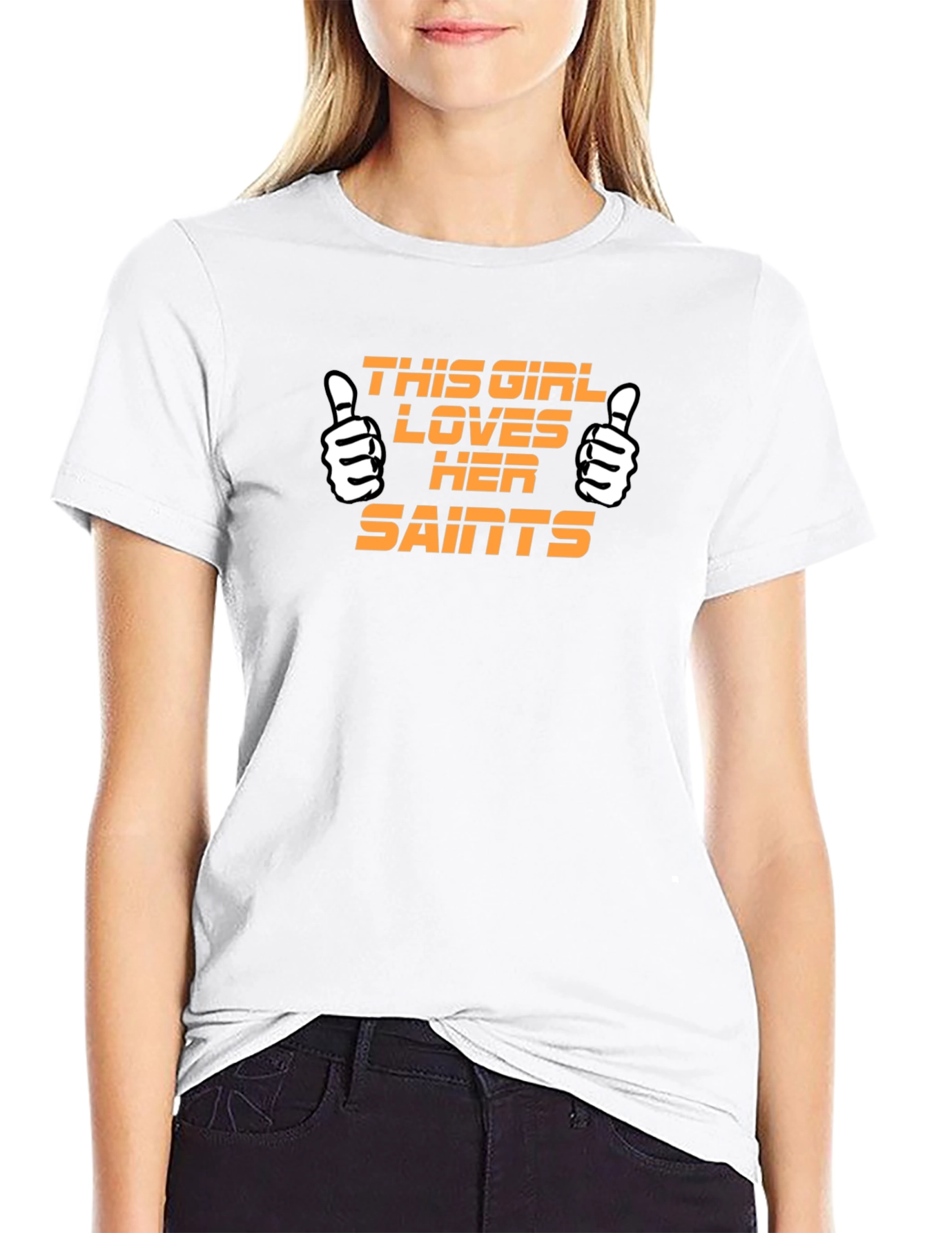 This Girl Loves Her Saints T-Shirt