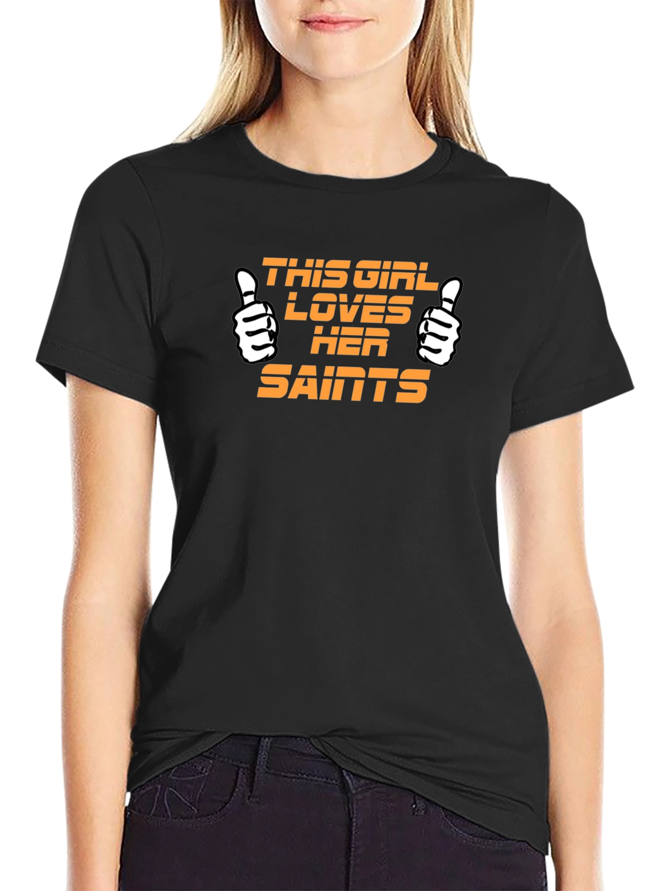 This Girl Loves Her Saints T-Shirt