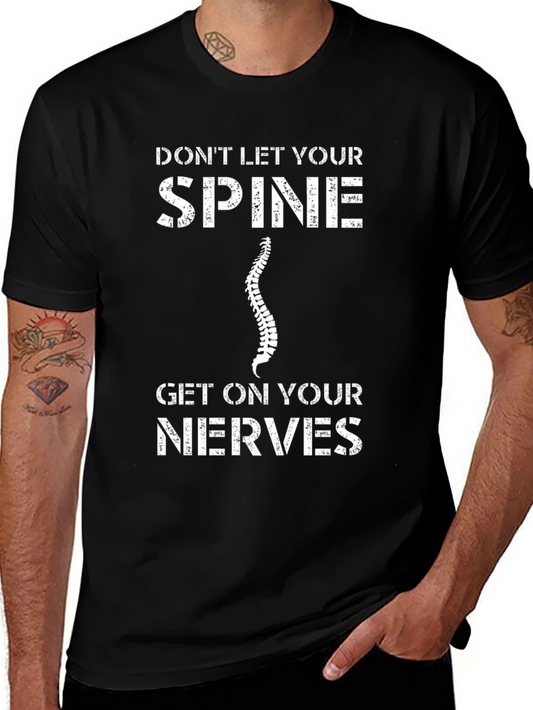Funny Spine T-Shirt - Chiropractic Humor Tee