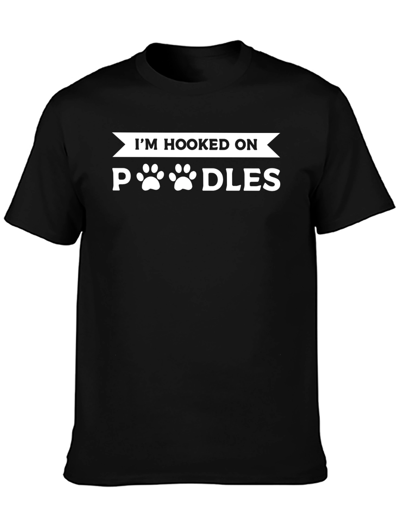Im Hooked on Poodles T-Shirt