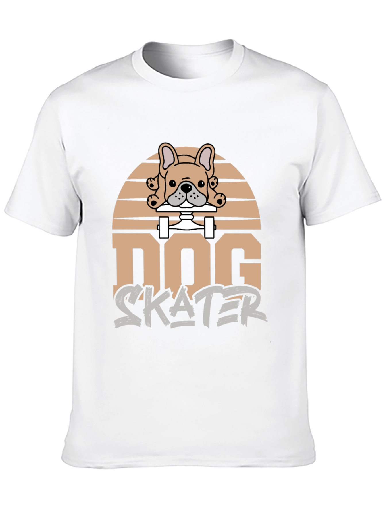 Dog Skater Graphic T-Shirt